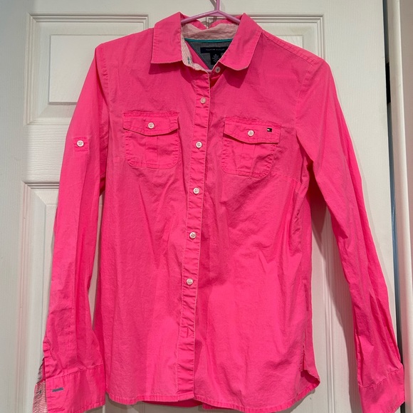 Barbie Pink Tommy Hilfiger Shirt - Picture 1 of 3